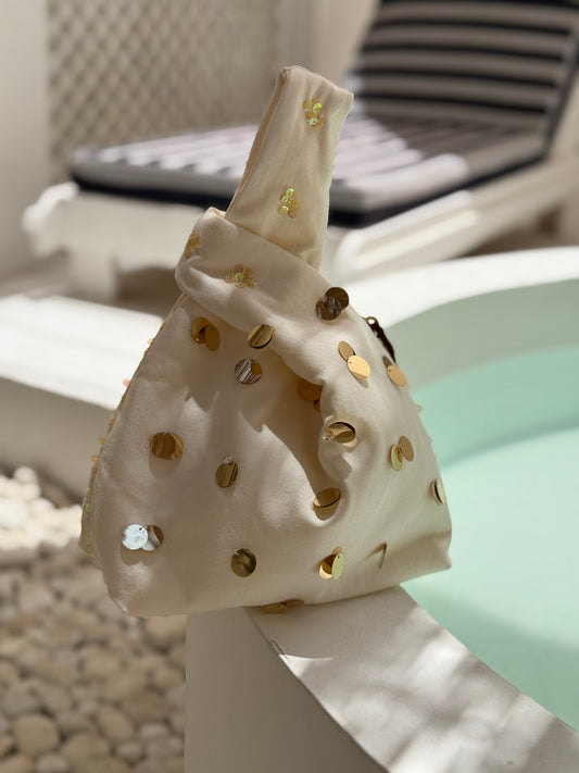 knot Bag - Soft Gold